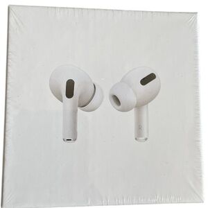 White Wireless Earbuds AirPods Pro with Active Noise Cancellation